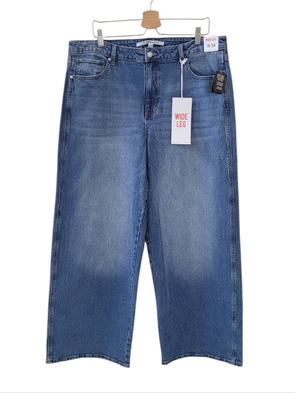 CELEBRITY PINK Wide Leg Jeans Size 19 l 34